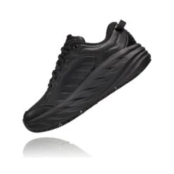 Hoka Women's Bondi SR Running Shoe - Black/Black - Regular (B) -Gazelle Sports Shop 1110521 BBLC 4