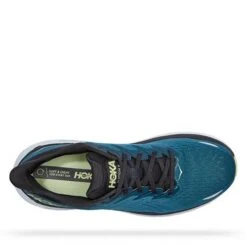 Hoka Men's Clifton 8 Running Shoe - Blue Coral/Butterfly— Regular (D) -Gazelle Sports Shop 1119393 BCBT 5
