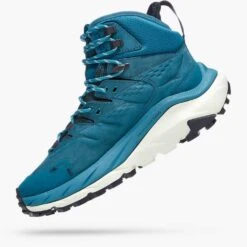 Hoka Women's Kaha 2 GTX Hiking Boot - Blue Coral/Blue Graphite - Regular (B) -Gazelle Sports Shop 1123156 BCBGR 4 1