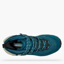 Hoka Women's Kaha 2 GTX Hiking Boot - Blue Coral/Blue Graphite - Regular (B) -Gazelle Sports Shop 1123156 BCBGR 5 1
