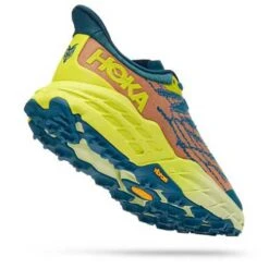Hoka Men's Speedgoat 5 Trail Shoes - Blue Coral/Evening Primrose - Regular (D) 10 Hoka Men's Speedgoat 5 Trail Shoes - Blue Coral/Evening Primrose - Regular (D) -Gazelle Sports Shop 1123157 BCEP 3
