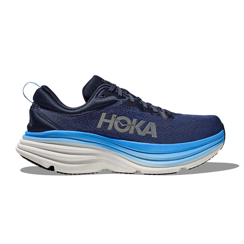 Hoka Men's Bondi 8 Running Shoe - Outer Space/All Aboard - Wide (2E) 3 Hoka Men's Bondi 8 Running Shoe - Outer Space/All Aboard - Wide (2E)