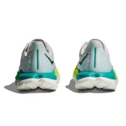 Hoka Men's Mach 5 Running Shoe - White/Blue Glass - Regular (D) -Gazelle Sports Shop 1127893 WBGL 5