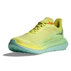 Hoka Women's Mach 5 Running Shoe - Citrus Glow/Lime Glow - Regular (B) -Gazelle Sports Shop 1127894 CGLG 3