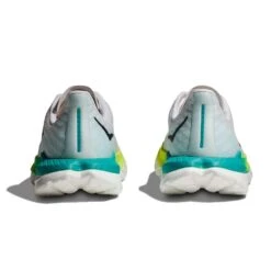 Hoka Women's Mach 5 Running Shoe - White/Blue Glass - Regular (B) -Gazelle Sports Shop 1127894 WBGL 5