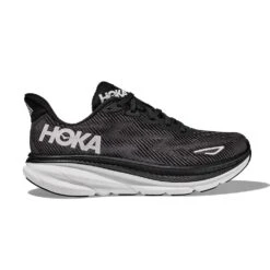 Hoka Men's Clifton 9 Running Shoe - Black/White