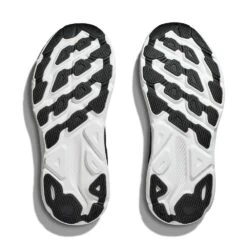 Hoka Men's Clifton 9 Running Shoe - Black/White -Gazelle Sports Shop 1127895 BWHT 7