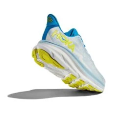 Hoka Men's Clifton 9 Running Shoe - Ice Water/Evening Primrose - Regular (D) -Gazelle Sports Shop 1127895 IWEP 4
