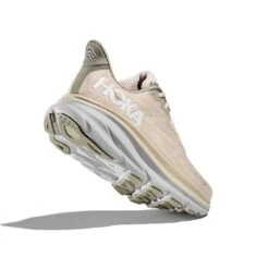 Hoka Men's Clifton 9 Running Shoe - Oat Milk/Barley - Regular (D) -Gazelle Sports Shop 1127895 OKB 4