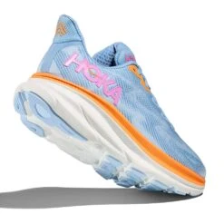 Hoka Women's Clifton 9 Running Shoe - Airy Blue/Ice Water - Wide (D) -Gazelle Sports Shop 1127896 ABIW 4