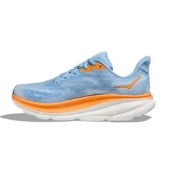 Hoka Women's Clifton 9 Running Shoe - Airy Blue/Ice Water - Wide (D) -Gazelle Sports Shop 1127896 ABIW 8