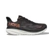 Hoka Women's Clifton 9 Running Shoe - Black/Copper - Wide (D) -Gazelle Sports Shop 1127896 BCPPR 1