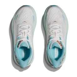 Hoka Women's Clifton 9 Running Shoe - Frost/Rose Gold - Regular (B) 12 Hoka Women's Clifton 9 Running Shoe - Frost/Rose Gold - Regular (B) -Gazelle Sports Shop 1127896 FTRS 2