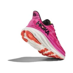 Hoka Women's Clifton 9 Running Shoe - Raspberry/Strawberry- Regular (B) -Gazelle Sports Shop 1127896 RSRW 4