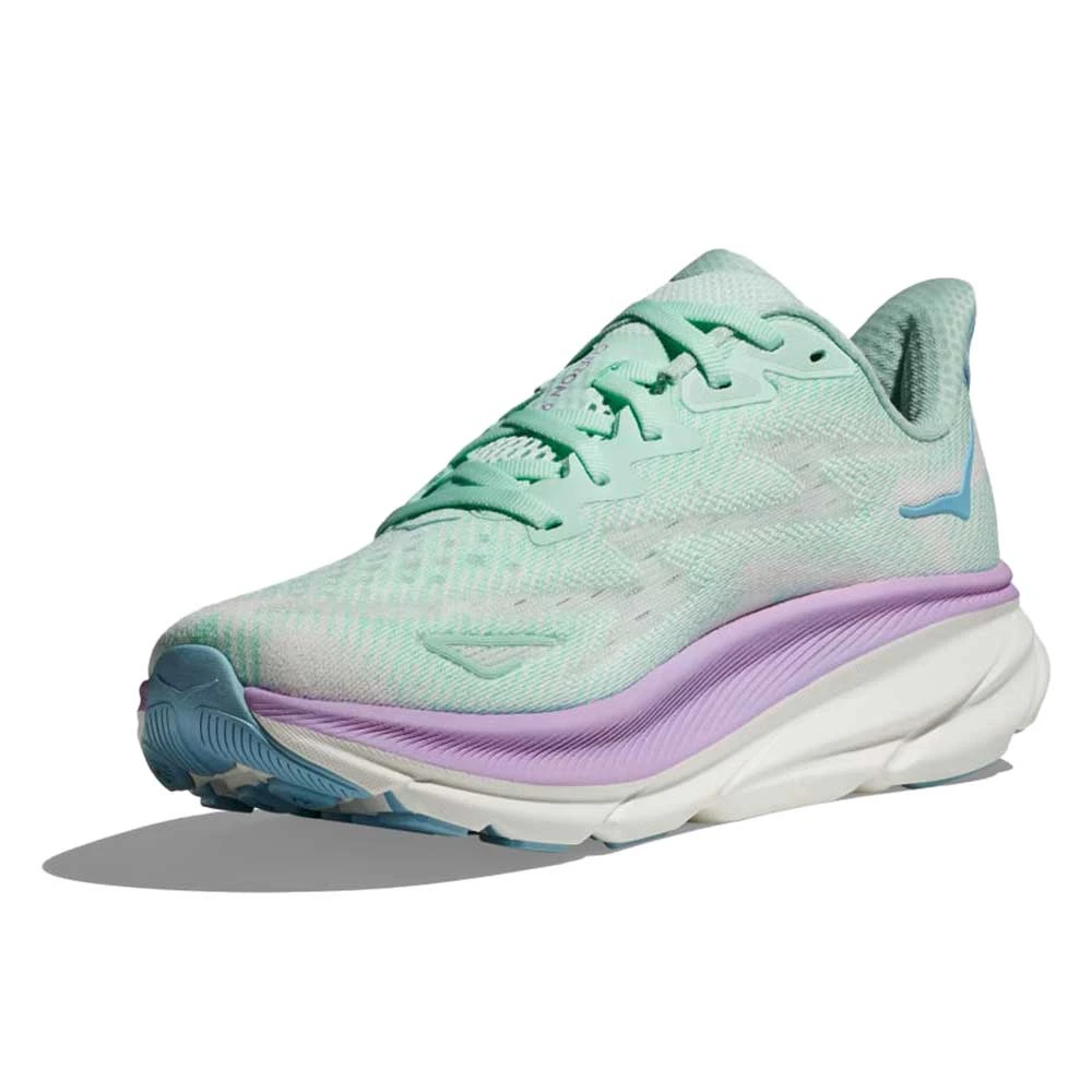 Hoka Women's Clifton 9 Running Shoe - Sunlit Ocean/Lilac Mist - Regular (B) 4 Hoka Women's Clifton 9 Running Shoe - Sunlit Ocean/Lilac Mist - Regular (B) - Image 2