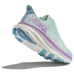 Hoka Women's Clifton 9 Running Shoe - Sunlit Ocean/Lilac Mist - Regular (B) 9 Hoka Women's Clifton 9 Running Shoe - Sunlit Ocean/Lilac Mist - Regular (B) -Gazelle Sports Shop 1127896 SOLM 4