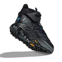 Hoka Men's Speedgoat 5 Mid GTX Running Shoe - Black/Black -Gazelle Sports Shop 1127918 BBLC 4