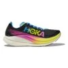 Hoka Unisex Rocket X 2 Running Shoe - Black/Multi - Regular (D) 2 Hoka Unisex Rocket X 2 Running Shoe - Black/Multi - Regular (D) -Gazelle Sports Shop 1127927 BKML 1