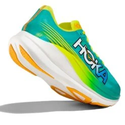 Hoka Unisex Rocket X 2 Running Shoe - Ceramic/Evening Primrose - Regular (D) 14 Hoka Unisex Rocket X 2 Running Shoe - Ceramic/Evening Primrose - Regular (D) -Gazelle Sports Shop 1127927 CEPR 4