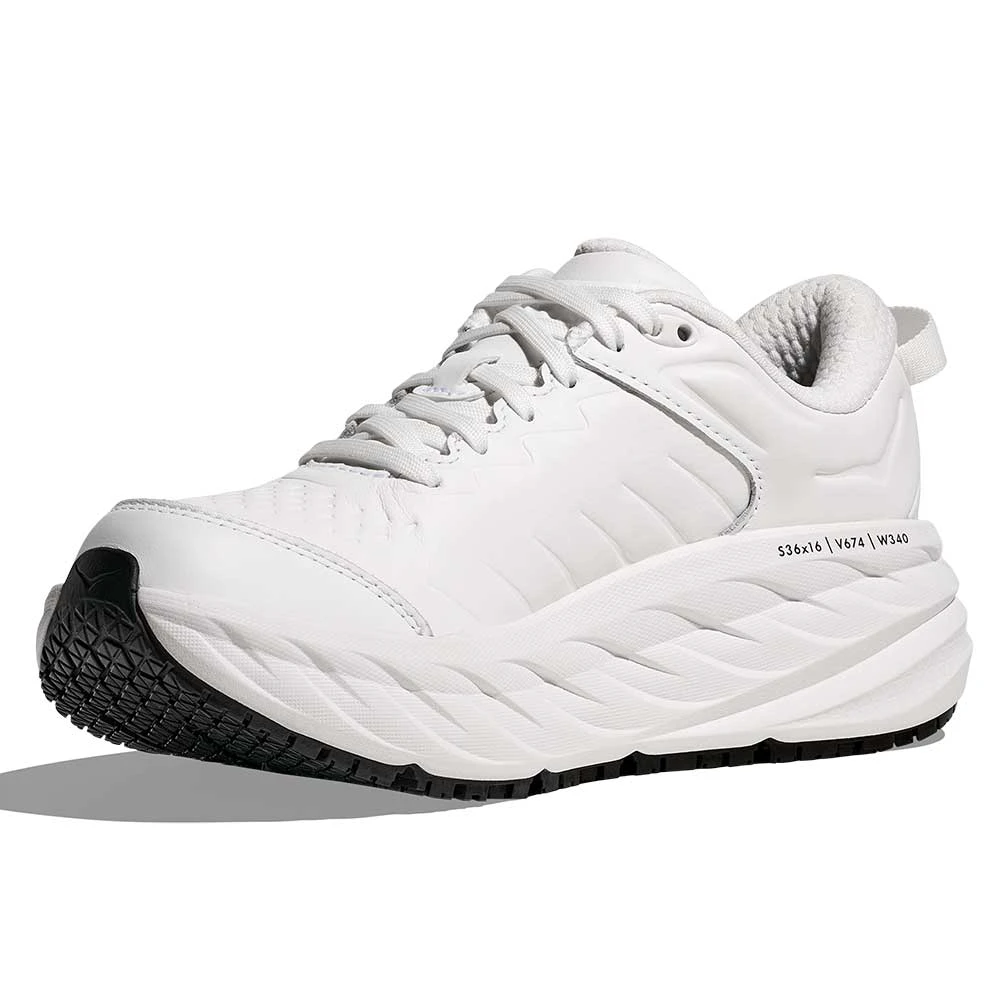 Hoka Women's Bondi SR Running Shoe - Frost/Frost - Regular (B) 5 Hoka Women's Bondi SR Running Shoe - Frost/Frost - Regular (B) - Image 3