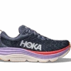 Hoka Women's Gaviota 5 Running Shoe - Anchor/Grapefruit - Regular (B)