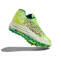 Hoka All Gender Crescendo XC Cross Country Spike - Lettuce/Electric Lime - Regular (D) -Gazelle Sports Shop 1141272 LLC 4