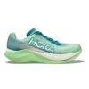 Hoka Men's Mach X Running Shoe - Ocean Mist/Lime Glow - Regular (D) -Gazelle Sports Shop 1141450 OMLG 1