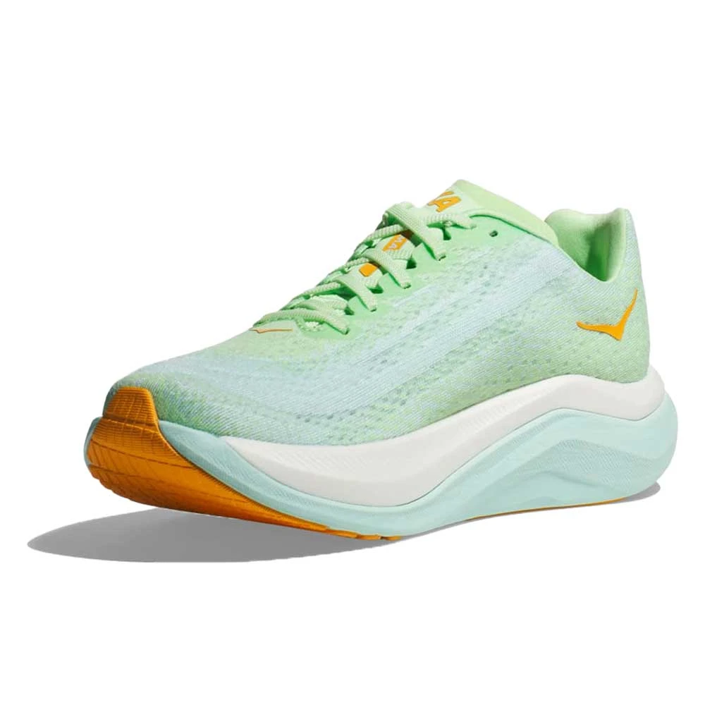 Hoka Women's Mach X Running Shoe - Lime Glow/Sunlit Ocean - Regular (B) 4 Hoka Women's Mach X Running Shoe - Lime Glow/Sunlit Ocean - Regular (B) - Image 2