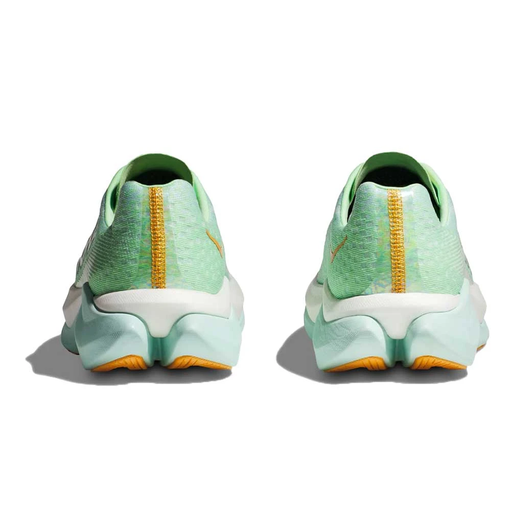 Hoka Women's Mach X Running Shoe - Lime Glow/Sunlit Ocean - Regular (B) 6 Hoka Women's Mach X Running Shoe - Lime Glow/Sunlit Ocean - Regular (B) - Image 4