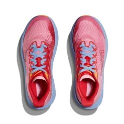 Hoka Youth Mach 6 Running Shoe - Peony/Cerise - Regular (M) -Gazelle Sports Shop 1147553 PNYC 2