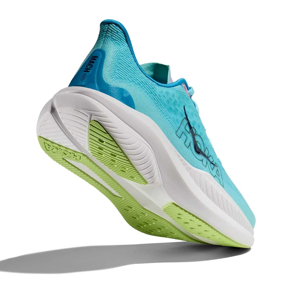 Hoka Women's Mach 6 Running Shoe - Cloudless/Waterpark - Regular (B) 7 Hoka Women's Mach 6 Running Shoe - Cloudless/Waterpark - Regular (B) - Image 5