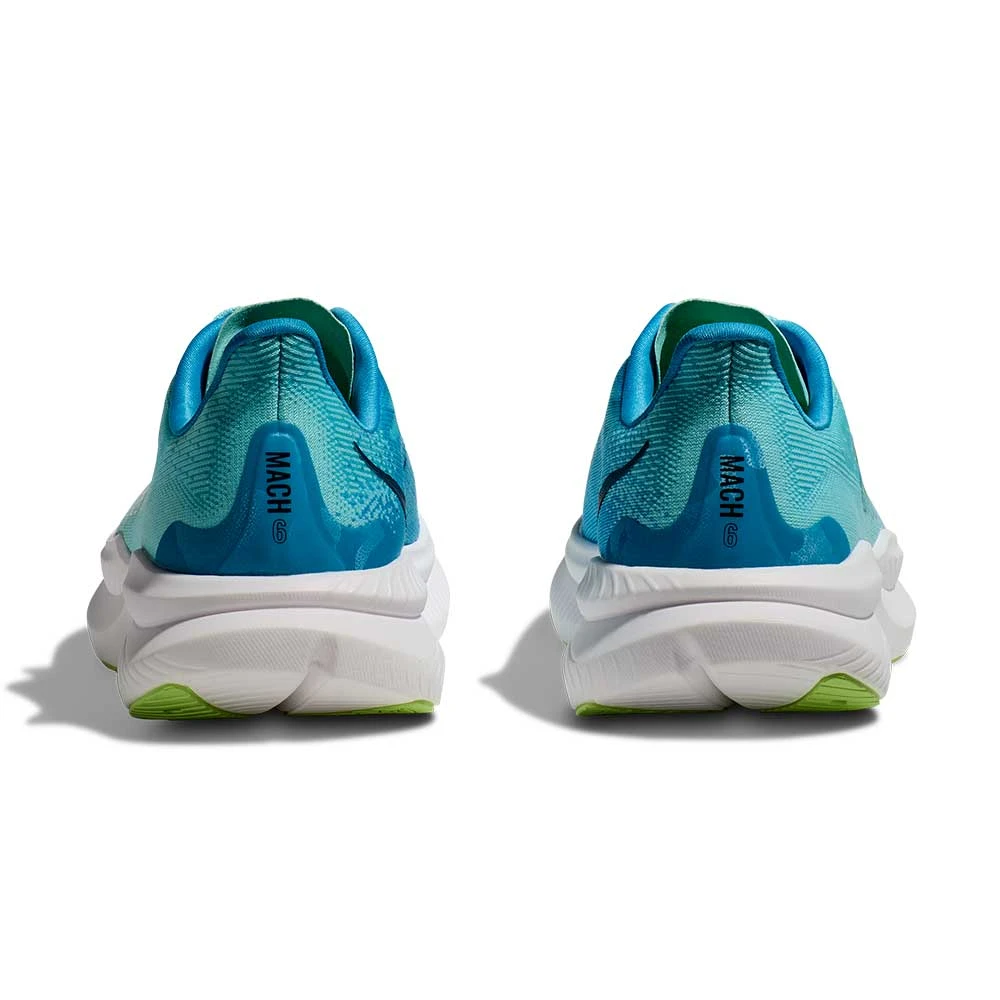 Hoka Women's Mach 6 Running Shoe - Cloudless/Waterpark - Regular (B) 8 Hoka Women's Mach 6 Running Shoe - Cloudless/Waterpark - Regular (B) - Image 6