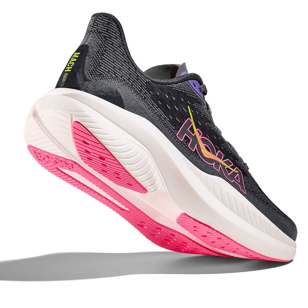 Hoka Women's Mach 6 Running Shoe - Grey Skies/Charcoal Grey - Regular (B) 9 Hoka Women's Mach 6 Running Shoe - Grey Skies/Charcoal Grey - Regular (B) - Image 7