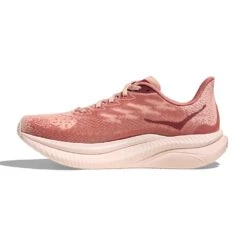 Hoka Women's Mach 6 Running Shoe - Rose Latte/Blush - Regular (B) -Gazelle Sports Shop 1147810 RSLT 8
