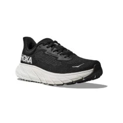 Hoka Men's Arahi 7 Running Shoe - Black/White - Regular (D) -Gazelle Sports Shop 1147850 BWHT 6
