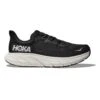 Hoka Men's Arahi 7 Running Shoe - Black/White - Wide (2E) -Gazelle Sports Shop 1147870 BWHT 1