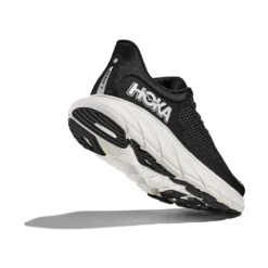 Hoka Men's Arahi 7 Running Shoe - Black/White - Wide (2E) -Gazelle Sports Shop 1147870 BWHT 4