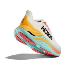 Hoka Women's Skyward X Running Shoe - Blanc De Blanc/Swim Day - Regular (B) 14 Hoka Women's Skyward X Running Shoe - Blanc De Blanc/Swim Day - Regular (B) -Gazelle Sports Shop 1147912 BSW 4