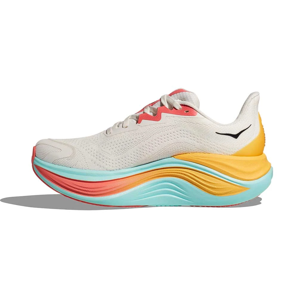 Hoka Women's Skyward X Running Shoe - Blanc De Blanc/Swim Day - Regular (B) 6 Hoka Women's Skyward X Running Shoe - Blanc De Blanc/Swim Day - Regular (B) - Image 4