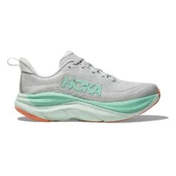 Hoka Women's Skyflow Running Shoe - Cosmic Grey/Seafoam - Regular (B)