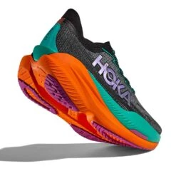 Hoka Women's Mach X2 Running Shoe - Black/Electric Aqua - Regular (B) -Gazelle Sports Shop 1155119 BCQ 4 e1ecfcfe b747 45a2 90fb b629184a253f