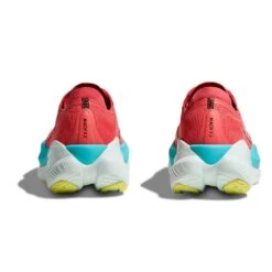 Hoka Women's Mach X2 Running Shoe - Grapefruit/Electric Coral - Regular (B) -Gazelle Sports Shop 1155120 GFRT 5