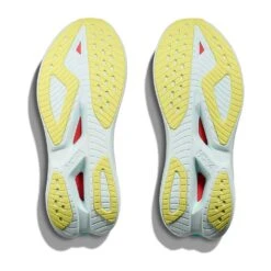 Hoka Women's Mach X2 Running Shoe - Grapefruit/Electric Coral - Regular (B) -Gazelle Sports Shop 1155120 GFRT 7