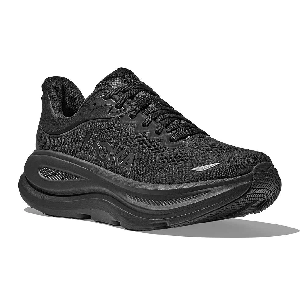 Hoka Men's Bondi 9 Running Shoe - Black/Black - Regular (D) 4 Hoka Men's Bondi 9 Running Shoe - Black/Black - Regular (D) - Image 2