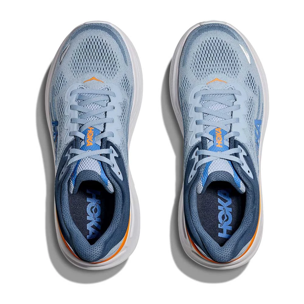 Hoka Men's Bondi 9 Running Shoe - Drizzle/Downpour - Wide (2E) 9 Hoka Men's Bondi 9 Running Shoe - Drizzle/Downpour - Wide (2E) - Image 7