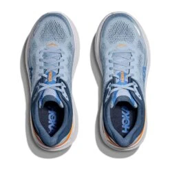 Hoka Men's Bondi 9 Running Shoe - Drizzle/Downpour - Extra Wide (4E) -Gazelle Sports Shop 1162011 DNP 2 6f69aa98 1ddd 4dd8 acf8 fb01b7e48f3f