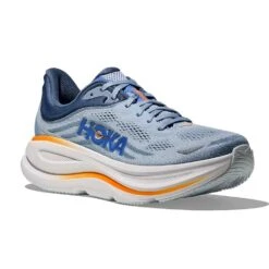 Hoka Men's Bondi 9 Running Shoe - Drizzle/Downpour - Extra Wide (4E) -Gazelle Sports Shop 1162011 DNP 6 173c9da0 e3d9 4709 bfec d006306d3567