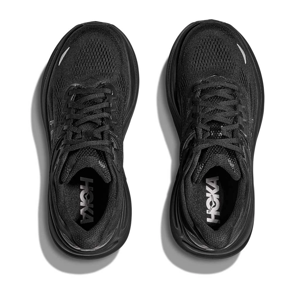 Hoka Women's Bondi 9 Running Shoe - Black/Black - Regular (B) 9 Hoka Women's Bondi 9 Running Shoe - Black/Black - Regular (B) - Image 7