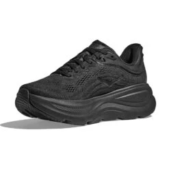 Hoka Women's Bondi 9 Running Shoe - Black/Black - Regular (B) 13 Hoka Women's Bondi 9 Running Shoe - Black/Black - Regular (B) -Gazelle Sports Shop 1162012 BBLC 3