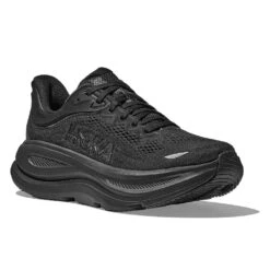 Hoka Women's Bondi 9 Running Shoe - Black/Black - Regular (B) 12 Hoka Women's Bondi 9 Running Shoe - Black/Black - Regular (B) -Gazelle Sports Shop 1162012 BBLC 6